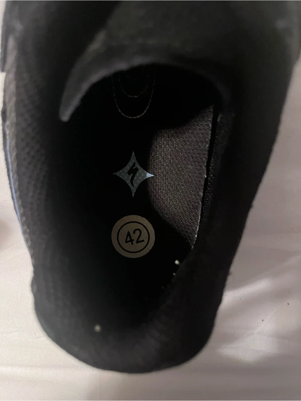 Women’s Athletic Shoes with Hook-and-Loop Straps - Black